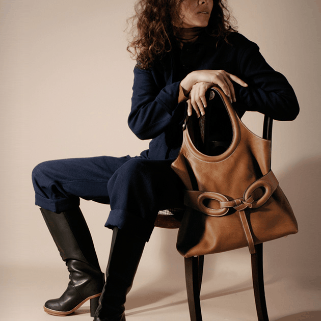 SAc cuir sellier césaire Paris Maroquinerie traditionnelle Française