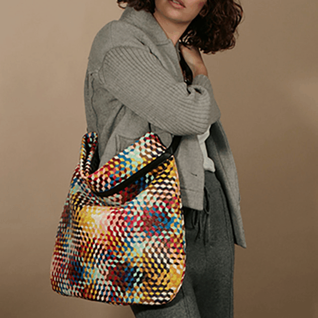 Sac tressé - Woven handbag - Braided handbag Césaire paris french handmade leathergood - made in France