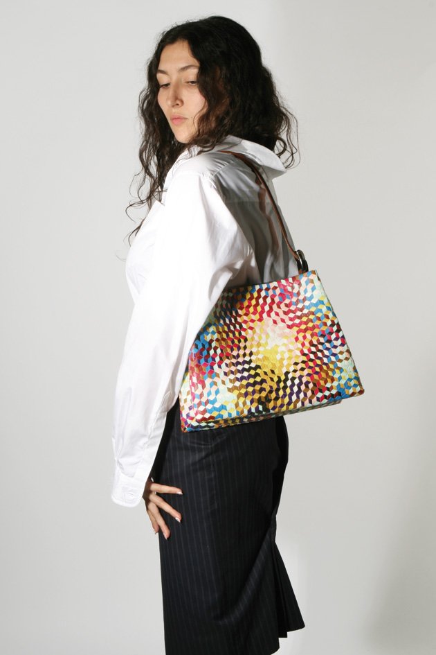 Noa woven leather tote bag Césaire Paris Made in France
