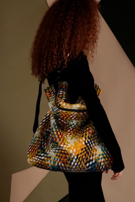 Sac tressé bandoulière Oversize - Césaire Paris - Maroquinerie fabriquée en France