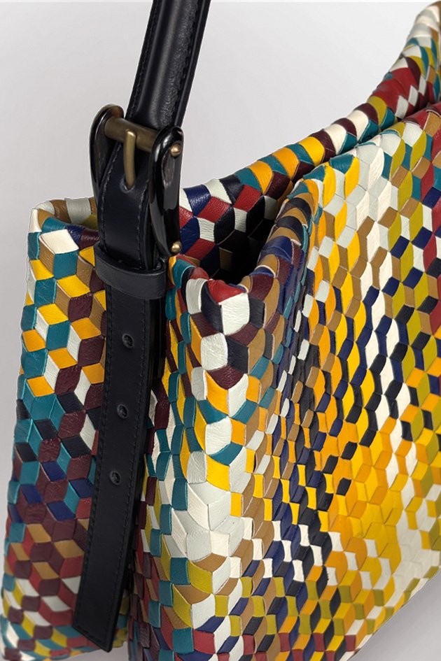 Sac tressé cabas Noa Designer Césaire Paris Fabriqué en France Made in France