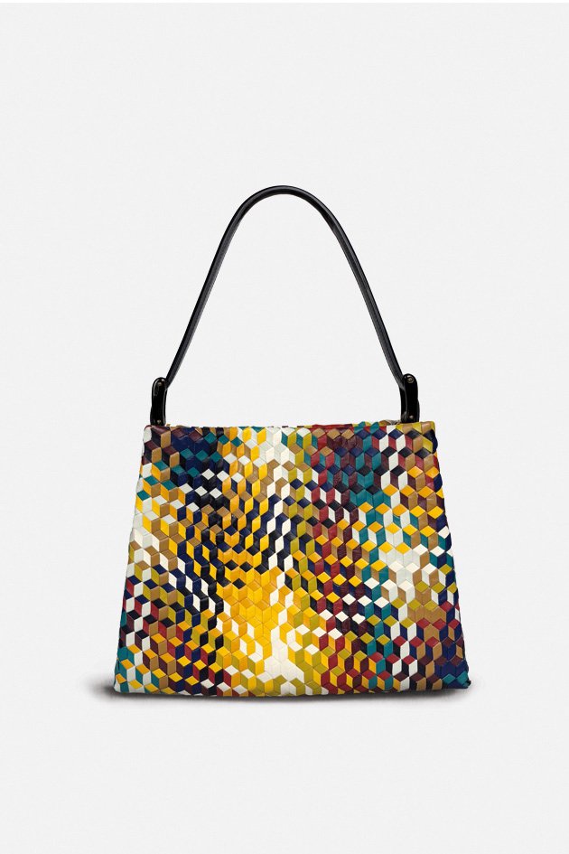 Sac tressé cabas Noa Designer Césaire Paris Fabriqué en France Made in France