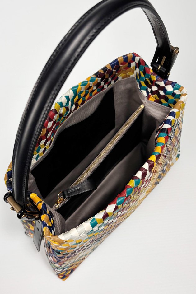 Sac tressé cabas Noa Designer Césaire Paris Fabriqué en France Made in France