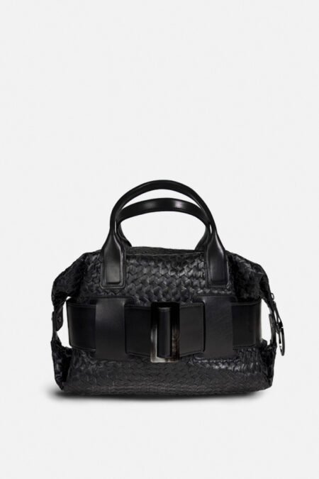 Gabin Tressé – Handwoven Leather Tote Bag, Made in France