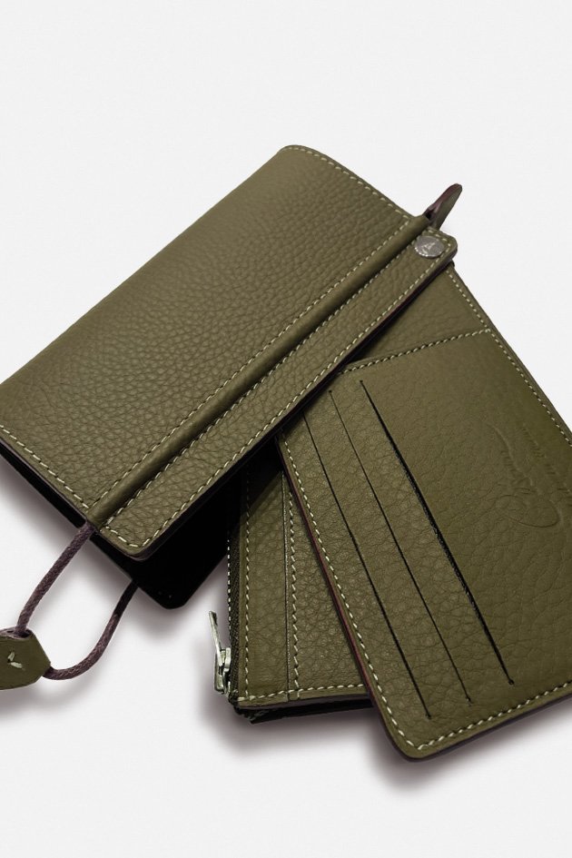 Design Fan Wallet – Césaire Paris – French handmade leather goods