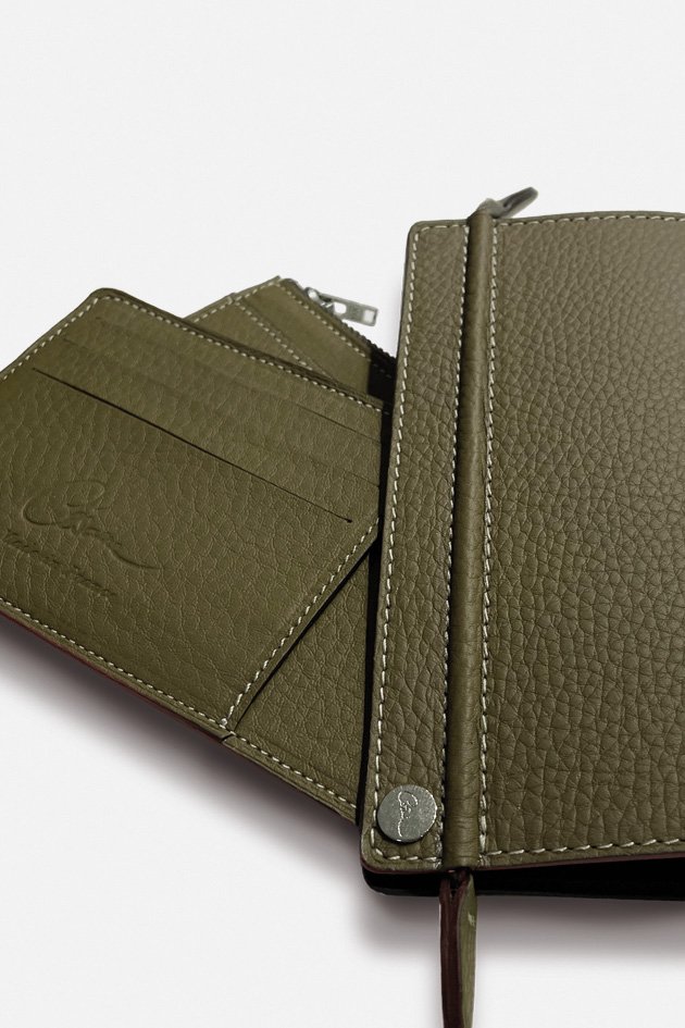 Design Fan Wallet – Césaire Paris – French handmade leather goods