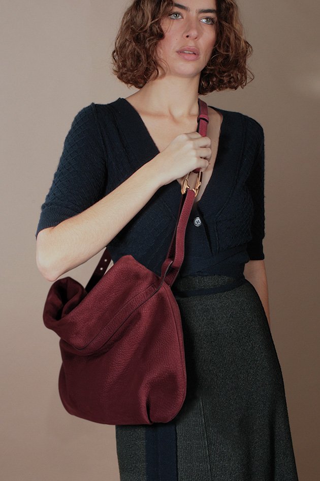 Joé – Sac bandoulière cuir modulable fabriqué en France | Césaire Paris