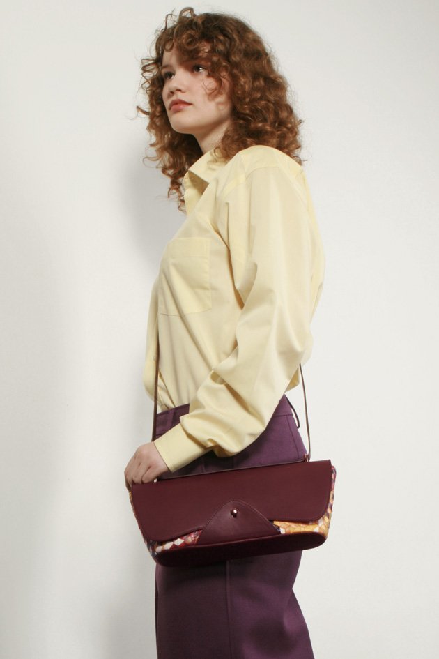 Sac bandoulière tressé Vintage Césaire Paris Made in France