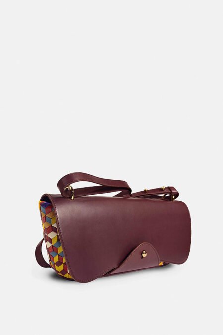 Sac bandoulière tressé Vintage Césaire Paris Made in France