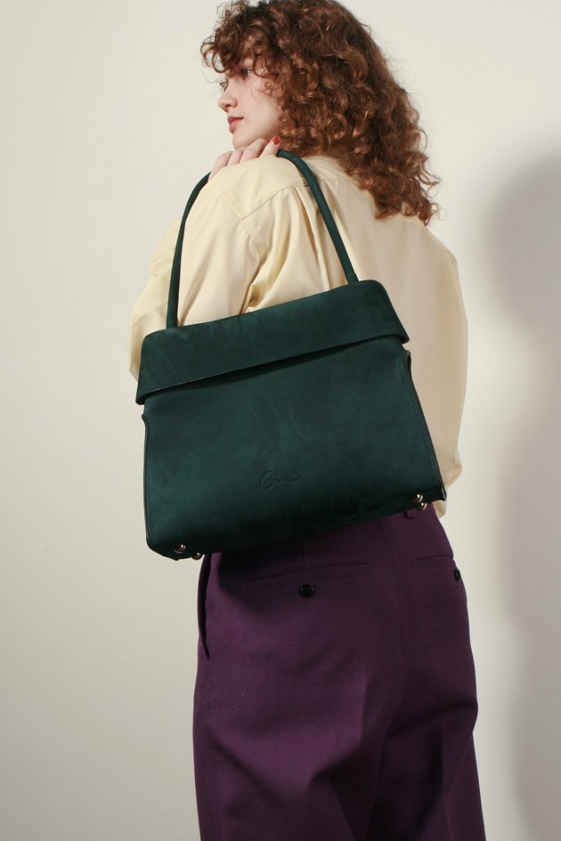 Sac Césaire - Sac Créateur fabriqué France - Maroquinerie Française artisanale