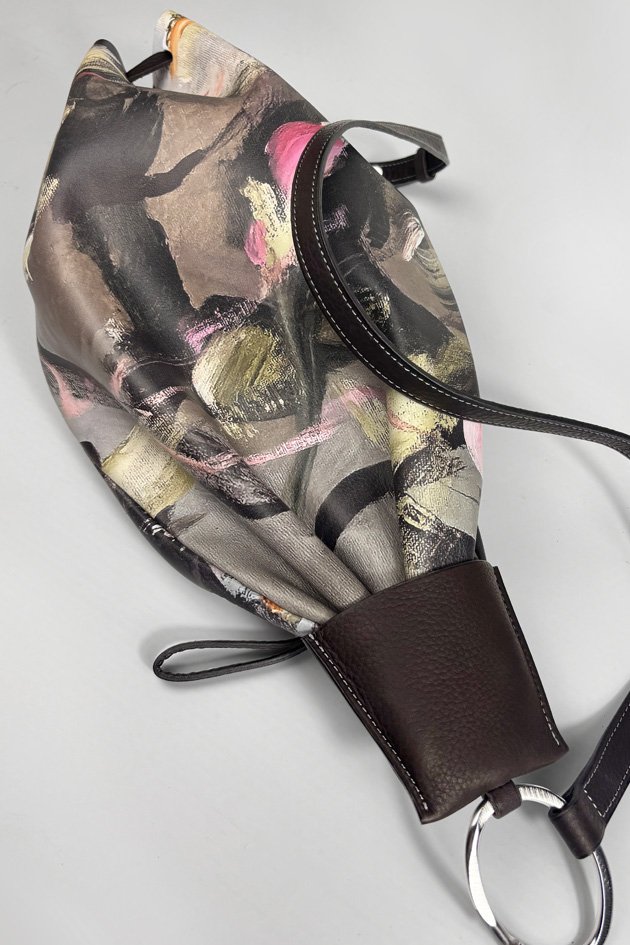 Art bag - Wearable art - Capsule Césaire × Joséphine — Limited edition handcrafted leather bags