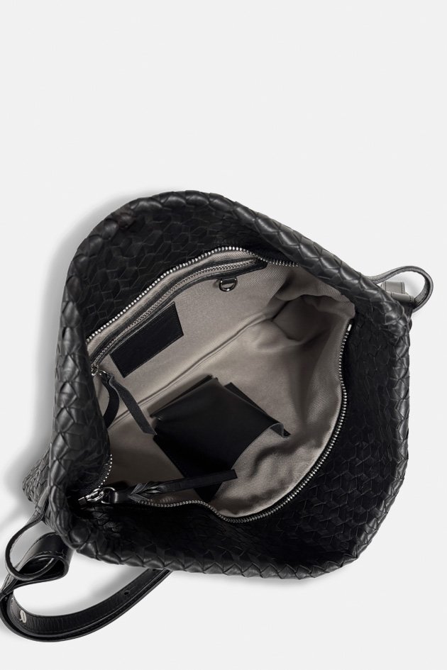 Joé – Sac bandoulière cuir tressé souple et modulable - fabriqué en France | Sac créateur Césaire Maroquinerie Paris