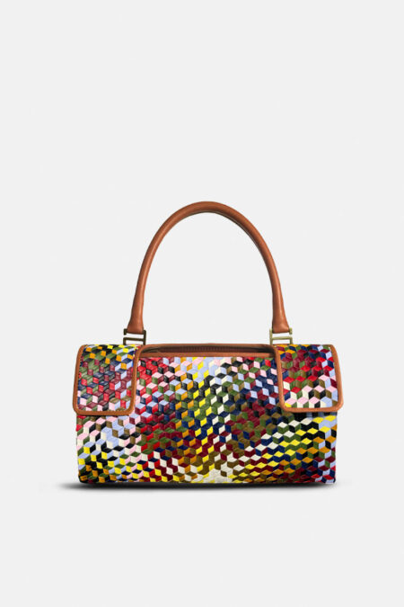 Baguette bag BAHIA - woven bag - Made in France