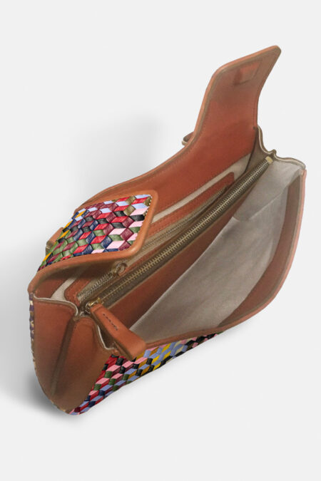 Baguette bag BAHIA - woven bag - Made in France