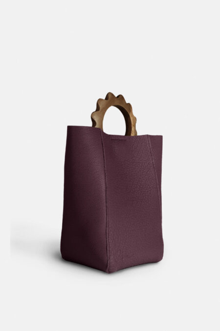 Sac du soir Totem sac créateur Français Césaire Paris Maroquinerie